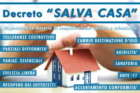 Il Decreto "Salva Casa" semplifica le norme edilizie, affrontando tolleranze costruttive, parziali difformità e sanatorie per regolarizzare l'abuso edilizio.